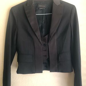 Black tux coat